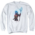 Aquaman Movie Silhouette Mens Crewneck Sweatshirt White T-Shirts, Hoodie | CiraTrend.com