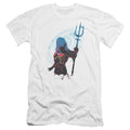 Aquaman Movie Silhouette Hbo Premium Bella Canvas Slim Fit Mens T Shirt White Hoodie, Sweatshirt | CiraTrend.com (Image 1)