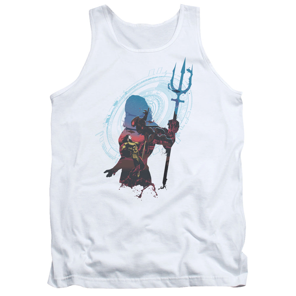 Aquaman Movie Silhouette Mens Tank Top Shirt White Hoodie, Sweatshirt | CiraTrend.com