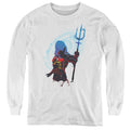 Aquaman Movie Silhouette Long Sleeve Kids Youth T Shirt White Hoodie, Sweatshirt | CiraTrend.com