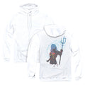 Aquaman Movie Silhouette Back Print Zipper Mens Hoodie White T-Shirts, Sweatshirt | CiraTrend.com (Image 1)