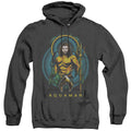 Aquaman Movie Aqua Nouveau Mens Heather Hoodie Black T-Shirts, Sweatshirt | CiraTrend.com (Image 1)