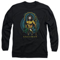 Aquaman Movie Aqua Nouveau Mens Long Sleeve Shirt Black Hoodie, Sweatshirt | CiraTrend.com (Image 1)