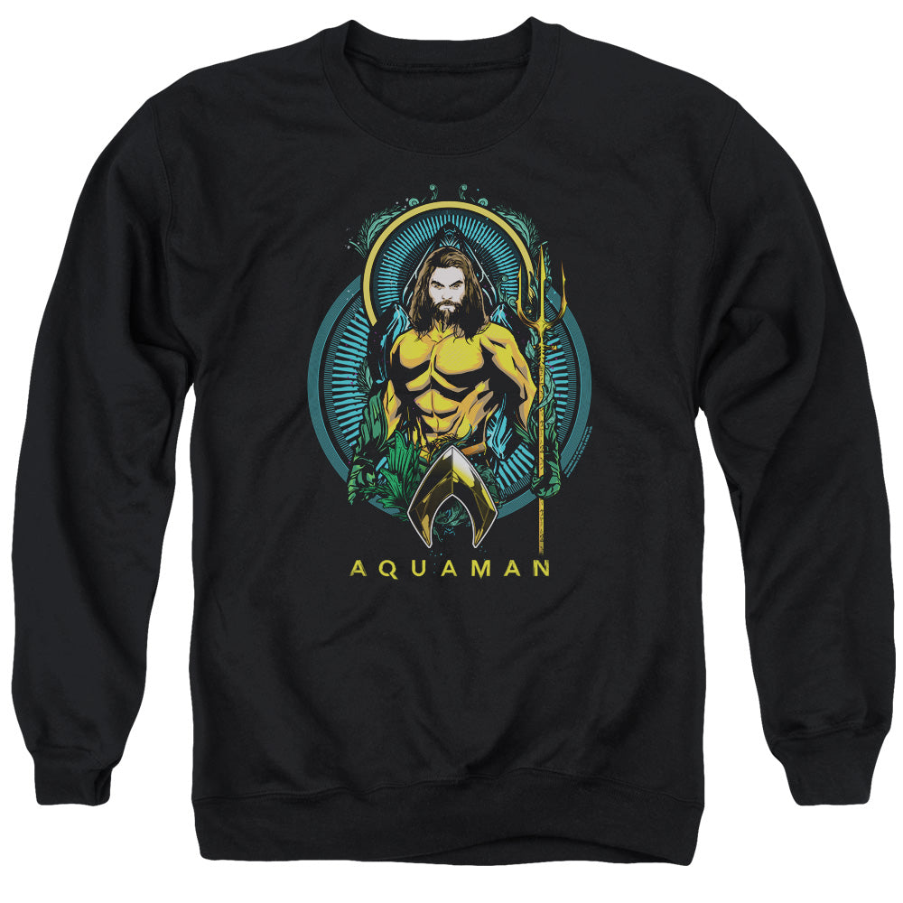Aquaman Movie Aqua Nouveau Mens Crewneck Sweatshirt Black T-Shirts, Hoodie | CiraTrend.com