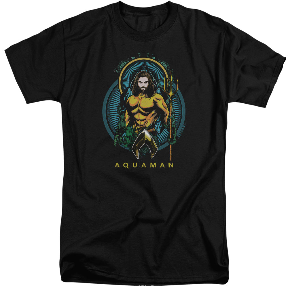 Aquaman Movie Aqua Nouveau Mens Tall T Shirt Black Hoodie, Sweatshirt | CiraTrend.com (Image 2)
