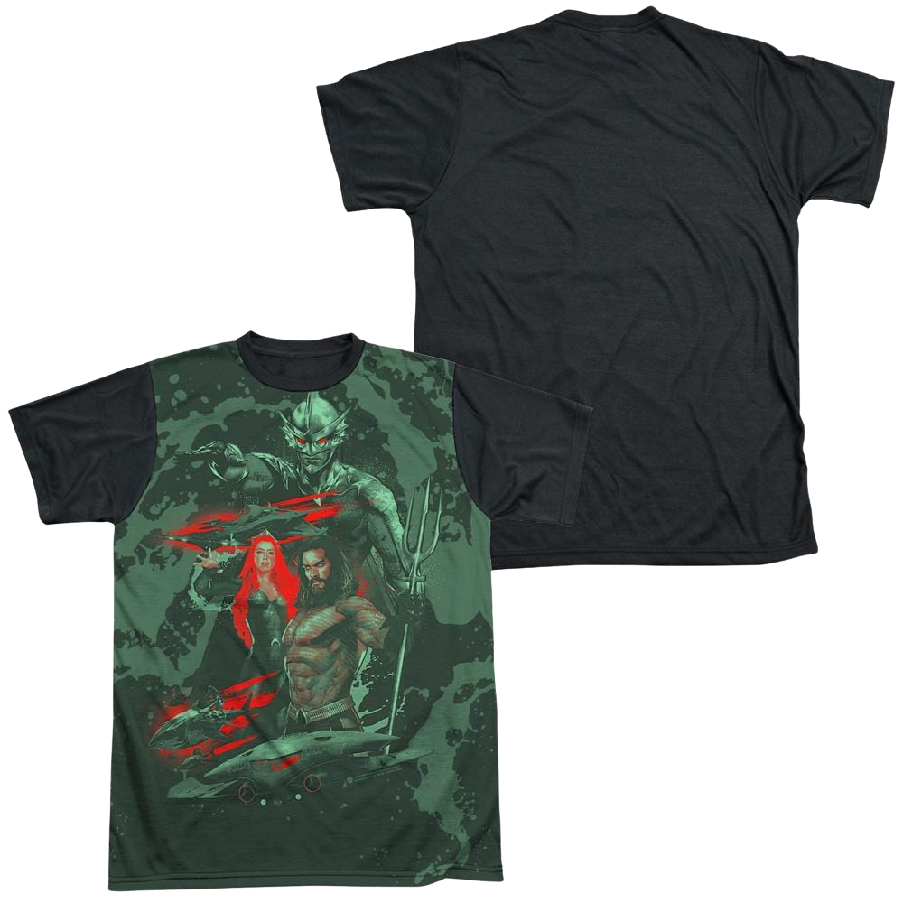 Aquaman Movie Good And Evil - Men's Black Back T-Shirt Hoodie, Sweatshirt | CiraTrend.com