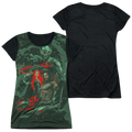 Aquaman Movie Good And Evil - Juniors Black Back T-Shirt Hoodie, Sweatshirt | CiraTrend.com