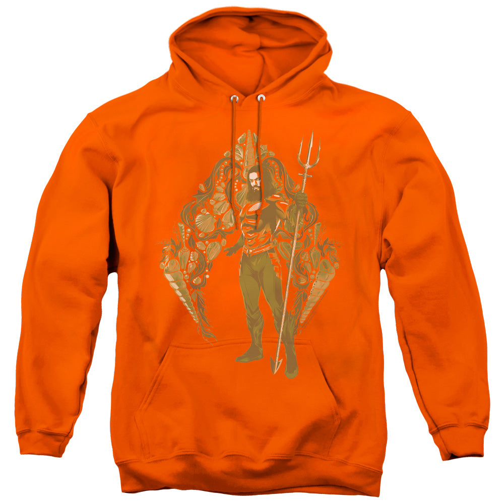 Aquaman Movie Shells Mens Hoodie Orange T-Shirts, Sweatshirt | CiraTrend.com (Image 1)