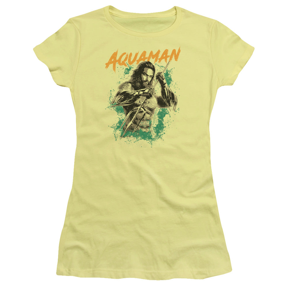 Aquaman Movie Locals Only Junior Sheer Cap Sleeve Womens T Shirt Banana Hoodie, Sweatshirt | CiraTrend.com