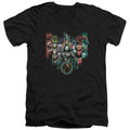 Aquaman Movie Unite The Kingdoms Mens Slim Fit V-Neck T Shirt Black Hoodie, Sweatshirt | CiraTrend.com