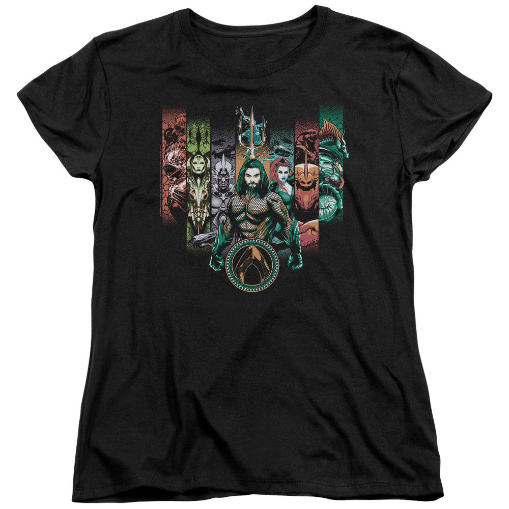 Aquaman Movie Unite The Kingdoms Womens T Shirt Black Hoodie, Sweatshirt | CiraTrend.com