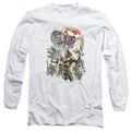 Aquaman Movie King Of Atlantis Mens Long Sleeve Shirt White Hoodie, Sweatshirt | CiraTrend.com (Image 1)