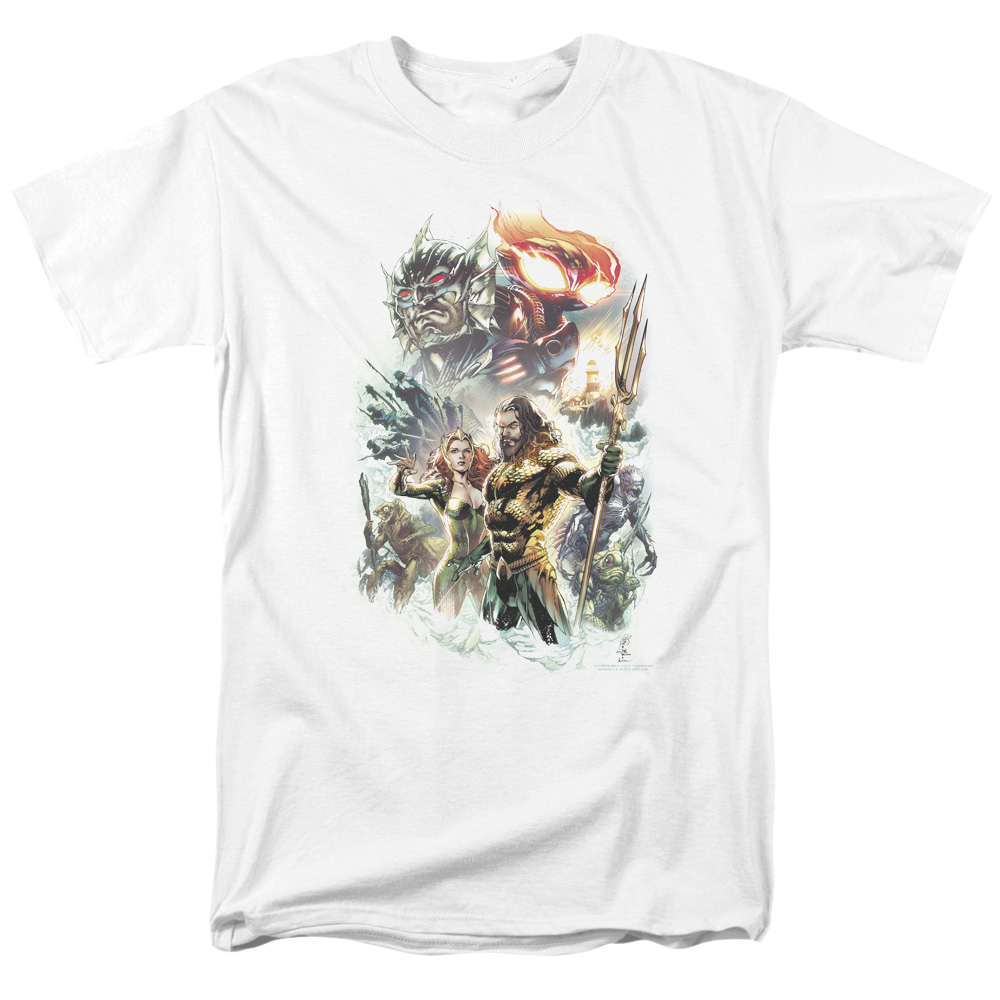 Aquaman Movie King Of Atlantis - Men's Regular Fit T-Shirt Hoodie, Sweatshirt | CiraTrend.com