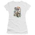 Aquaman Movie King Of Atlantis Junior Sheer Cap Sleeve Womens T Shirt White Hoodie, Sweatshirt | CiraTrend.com