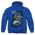 Aquaman Movie Swimming With Sharks - Pullover Hoodie T-Shirts, Sweatshirt | CiraTrend.com