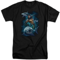 Aquaman Movie Swimming With Sharks - Men's Tall Fit T-Shirt Hoodie, Sweatshirt | CiraTrend.com