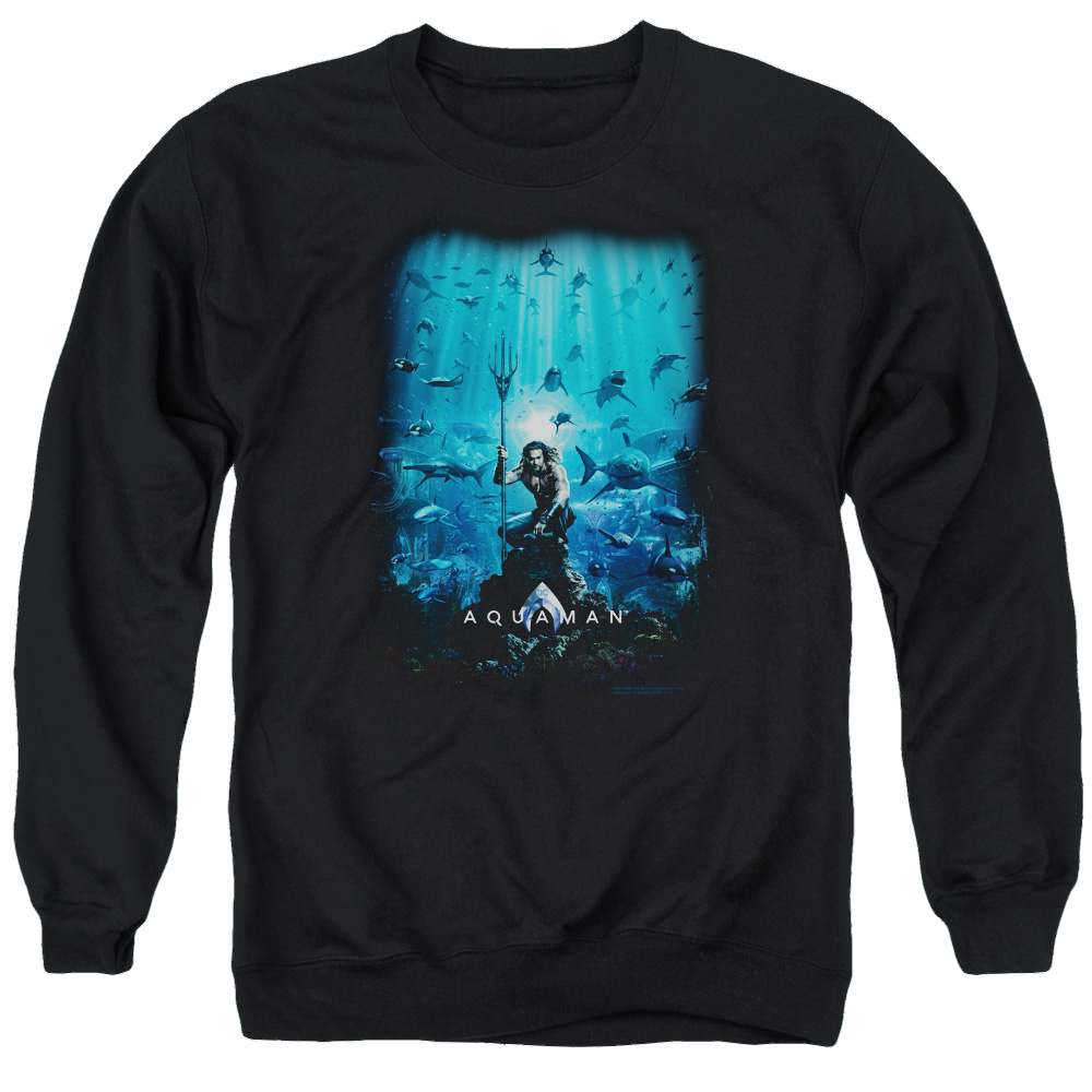 Aquaman Movie Poster - Men's Crewneck Sweatshirt