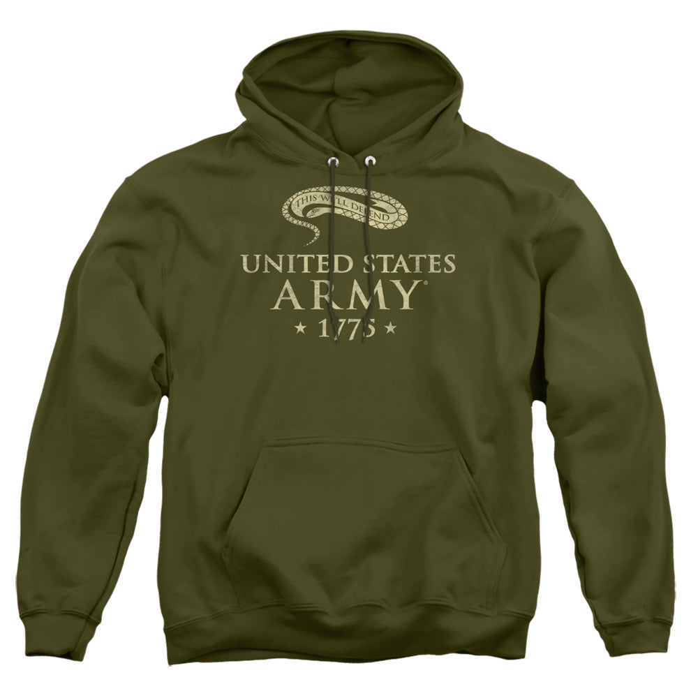 Army Well Defend Mens Hoodie Military Green T-Shirts, Sweatshirt | CiraTrend.com (Image 2)