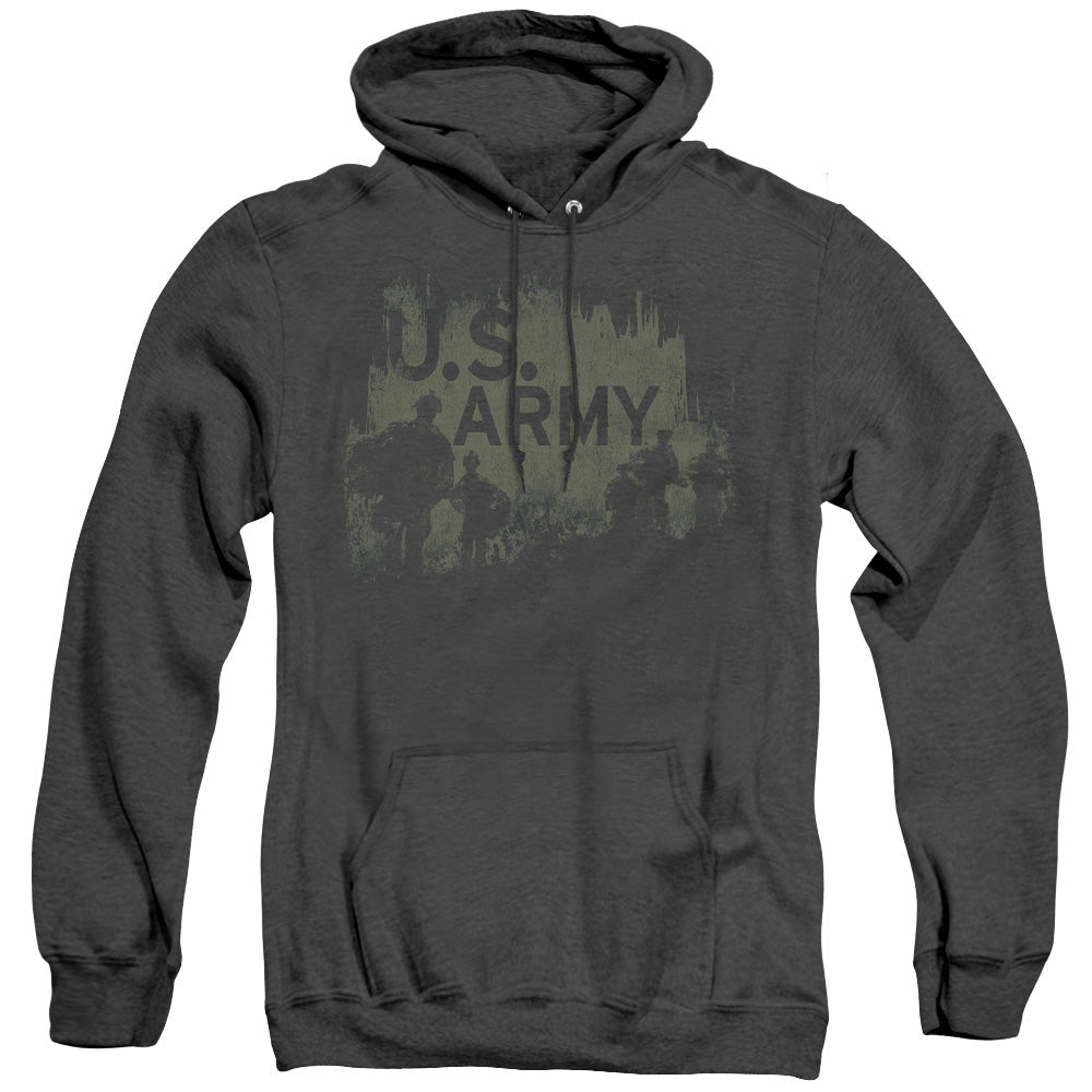 Army Soldiers Mens Heather Hoodie Black T-Shirts, Sweatshirt | CiraTrend.com (Image 3)