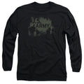 Army Soldiers Mens Long Sleeve Shirt Black Hoodie, Sweatshirt | CiraTrend.com (Image 1)