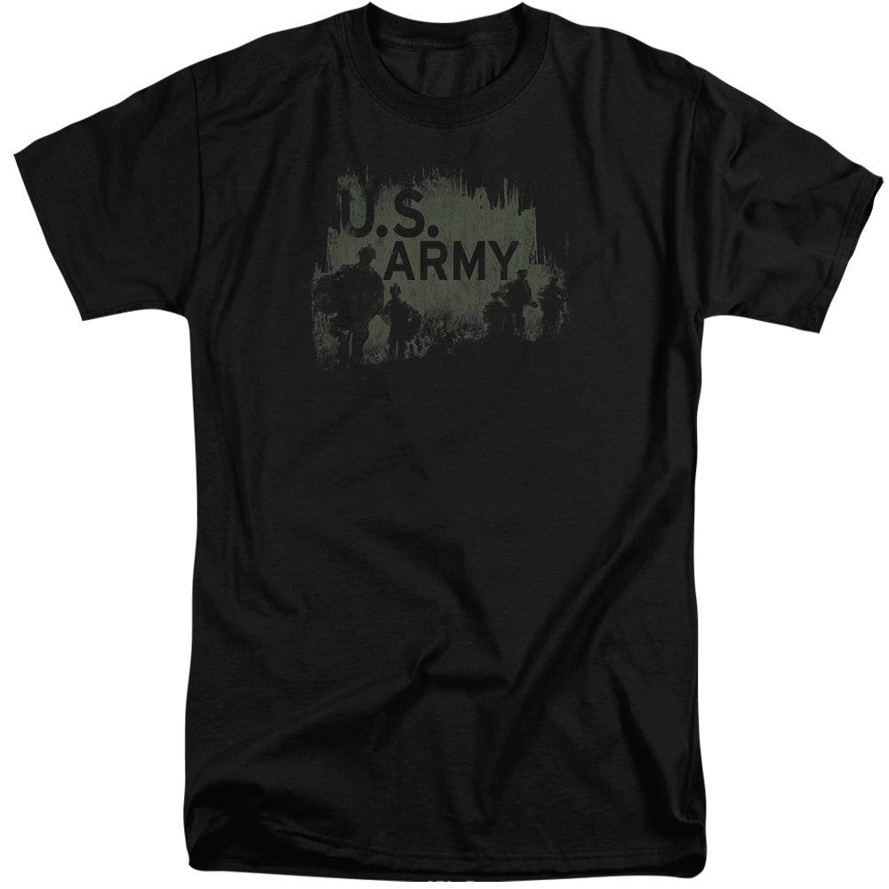 Army Soilders Mens Tall T Shirt Black Hoodie, Sweatshirt | CiraTrend.com (Image 1)