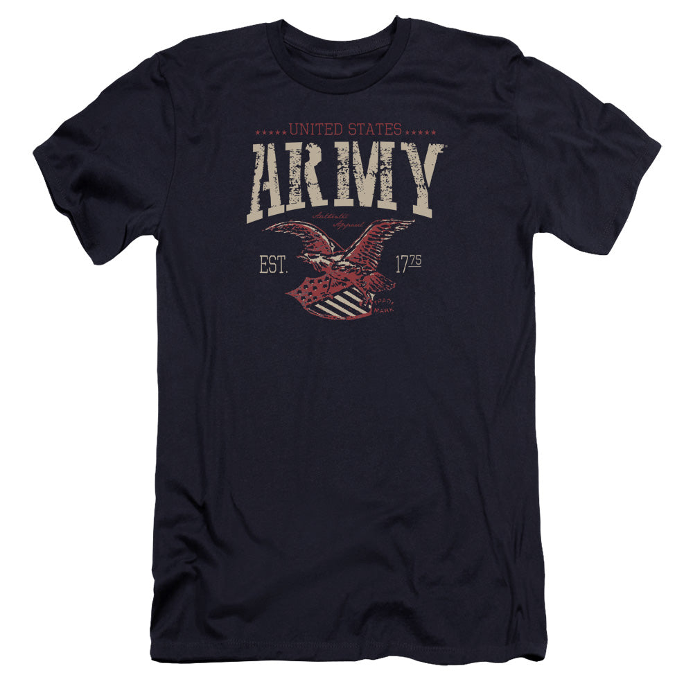 Army Arch Premium Bella Canvas Slim Fit Mens T Shirt Navy Hoodie, Sweatshirt | CiraTrend.com (Image 1)