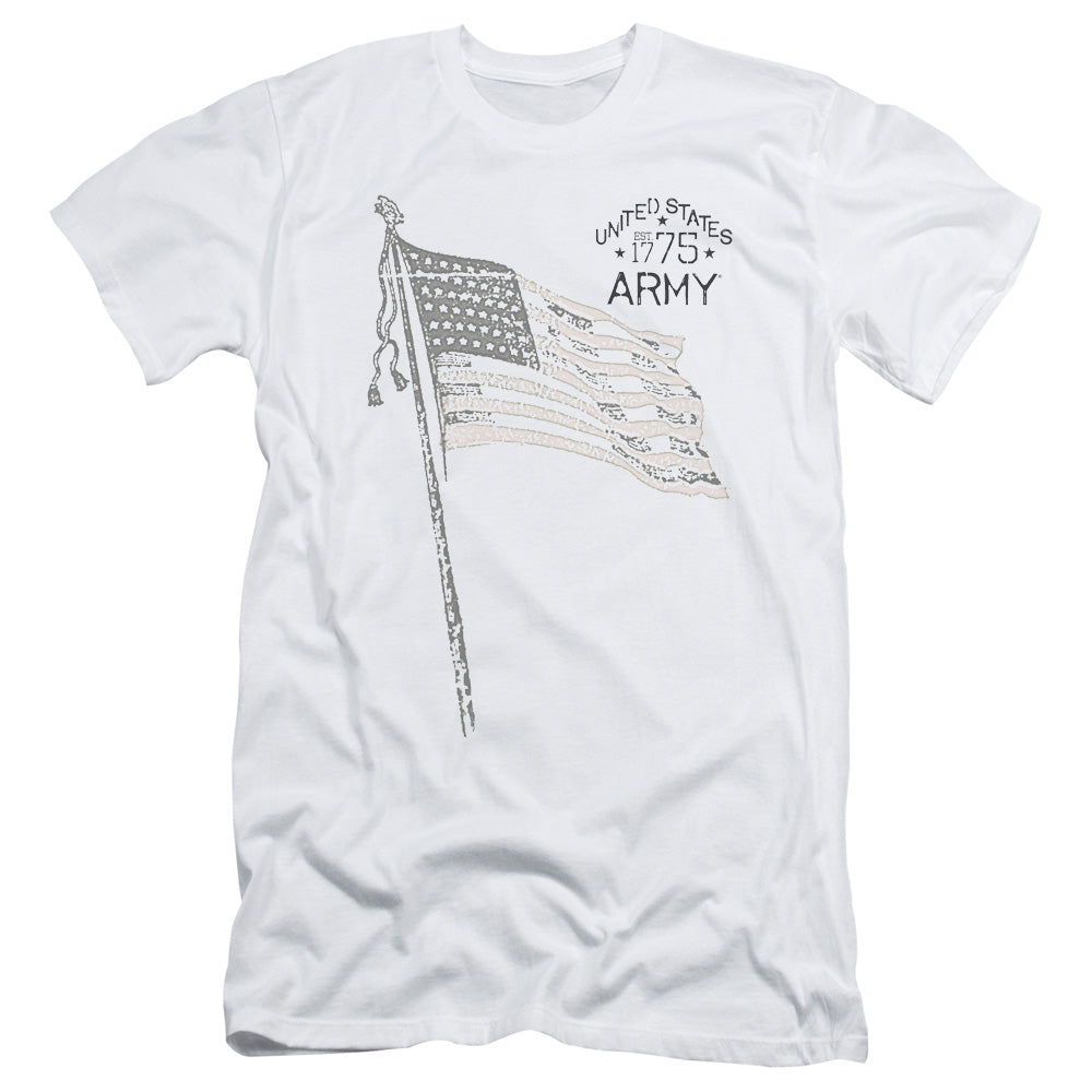 Army Tristar Slim Fit Mens T Shirt White Hoodie, Sweatshirt | CiraTrend.com