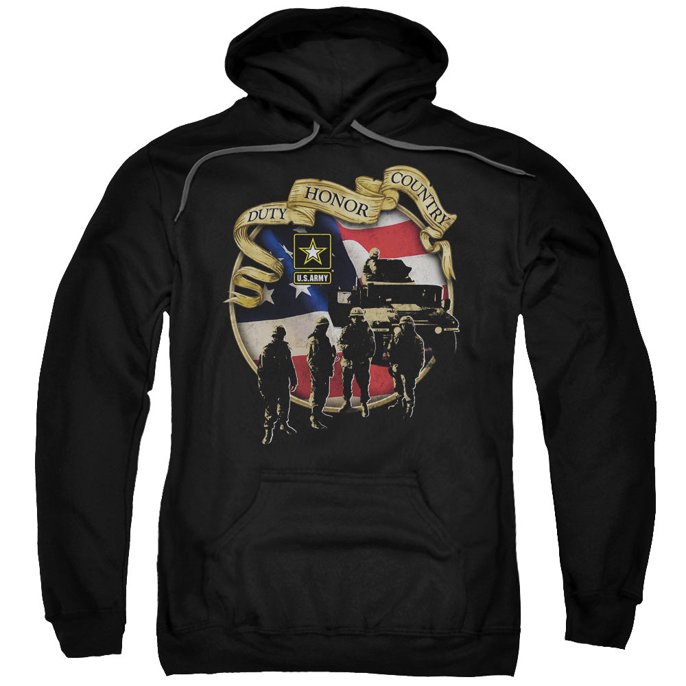 Army Duty Honor Country Mens Hoodie Black T-Shirts, Sweatshirt | CiraTrend.com (Image 1)