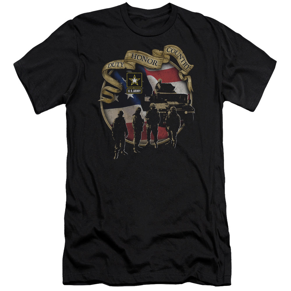 Army Duty Honor Country Slim Fit Mens T Shirt Black Hoodie, Sweatshirt | CiraTrend.com