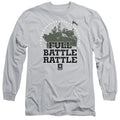 Army Full Batle Ratle Mens Long Sleeve Shirt Silver Hoodie, Sweatshirt | CiraTrend.com