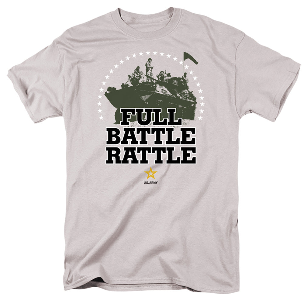 Army Full Battle Rattle Mens T Shirt Silver Hoodie, Sweatshirt | CiraTrend.com