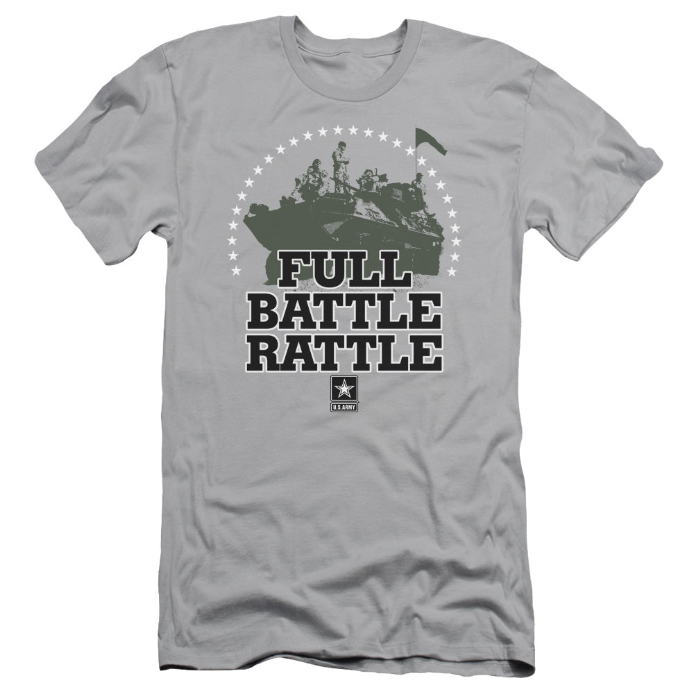 Army Full Batle Ratle Slim Fit Mens T Shirt Silver Hoodie, Sweatshirt | CiraTrend.com