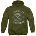 Army Union Eagle Mens Hoodie Military Green T-Shirts, Sweatshirt | CiraTrend.com (Image 1)
