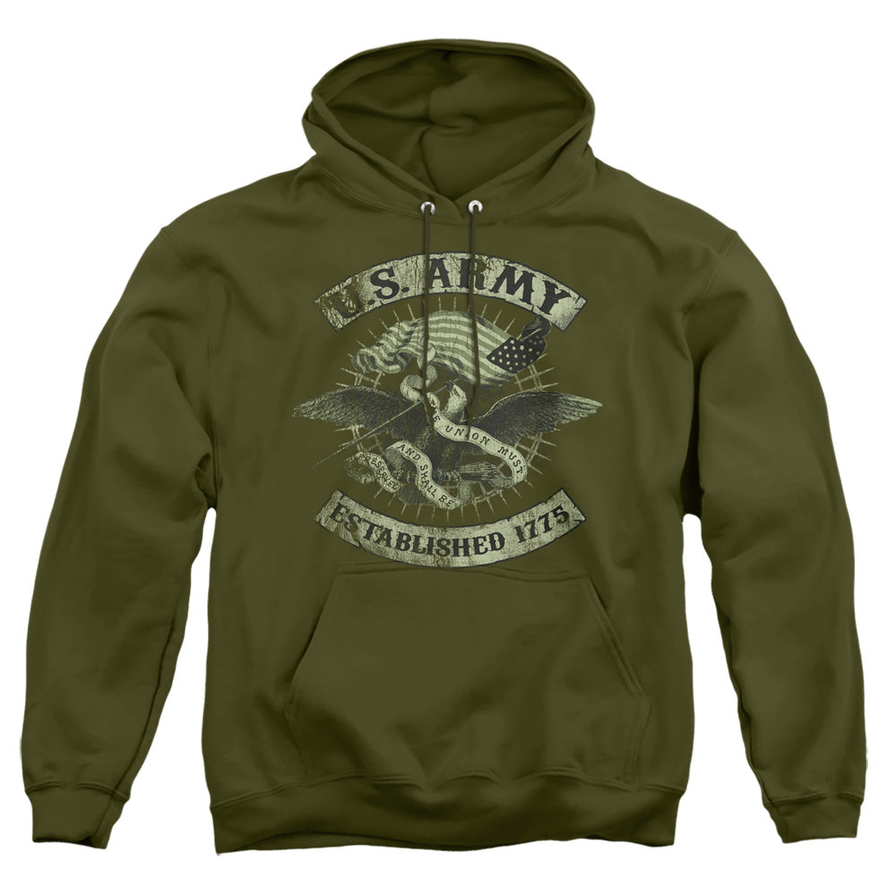 Army Union Eagle Mens Hoodie Military Green T-Shirts, Sweatshirt | CiraTrend.com (Image 5)