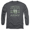 Army United States Army Mens Long Sleeve Shirt Charcoal Hoodie, Sweatshirt | CiraTrend.com (Image 1)