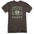 Army United States Army Premium Bella Canvas Slim Fit Mens T Shirt Charcoal Hoodie, Sweatshirt | CiraTrend.com (Image 1)