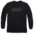 Army Type Mens Long Sleeve Shirt Black Hoodie, Sweatshirt | CiraTrend.com (Image 1)