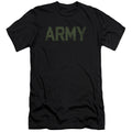 Army Type Premium Bella Canvas Slim Fit Mens T Shirt Black Hoodie, Sweatshirt | CiraTrend.com (Image 1)