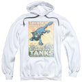 Army Treat Em Rough Mens Hoodie White T-Shirts, Sweatshirt | CiraTrend.com (Image 1)