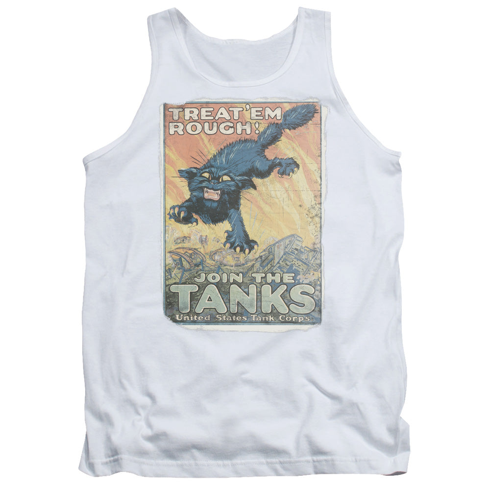 Army Treat Em Rough Mens Tank Top Shirt White Hoodie, Sweatshirt | CiraTrend.com