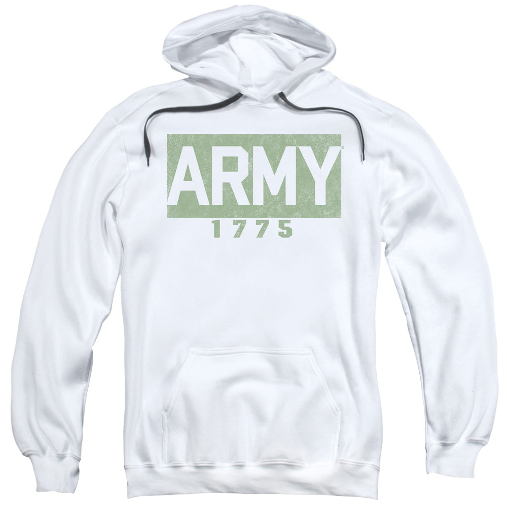 Army Block Mens Hoodie White T-Shirts, Sweatshirt | CiraTrend.com (Image 1)