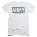 Army Block Slim Fit Mens T Shirt White Hoodie, Sweatshirt | CiraTrend.com