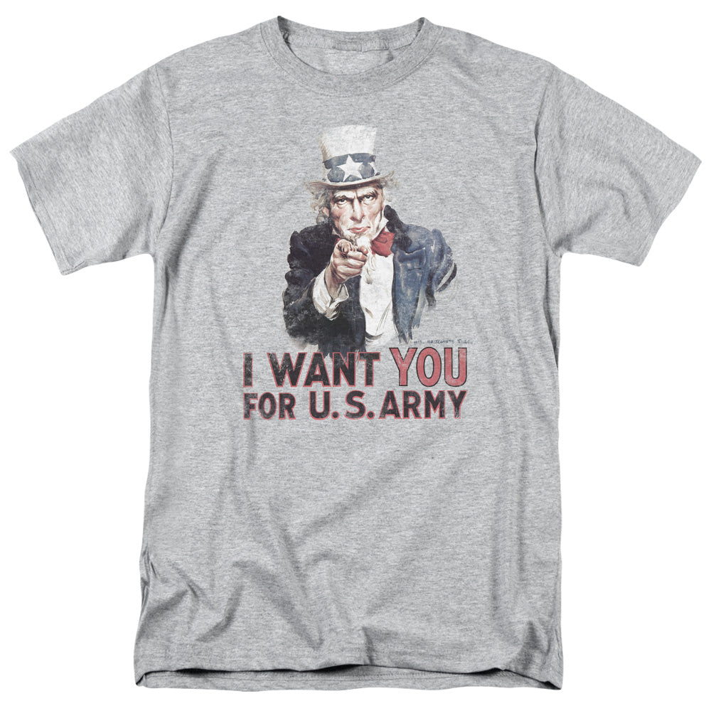 Army I Want You Mens T Shirt Athletic Heather Hoodie, Sweatshirt | CiraTrend.com