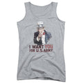 Army I Want You Womens Tank Top Shirt Athletic Heather Hoodie, Sweatshirt | CiraTrend.com