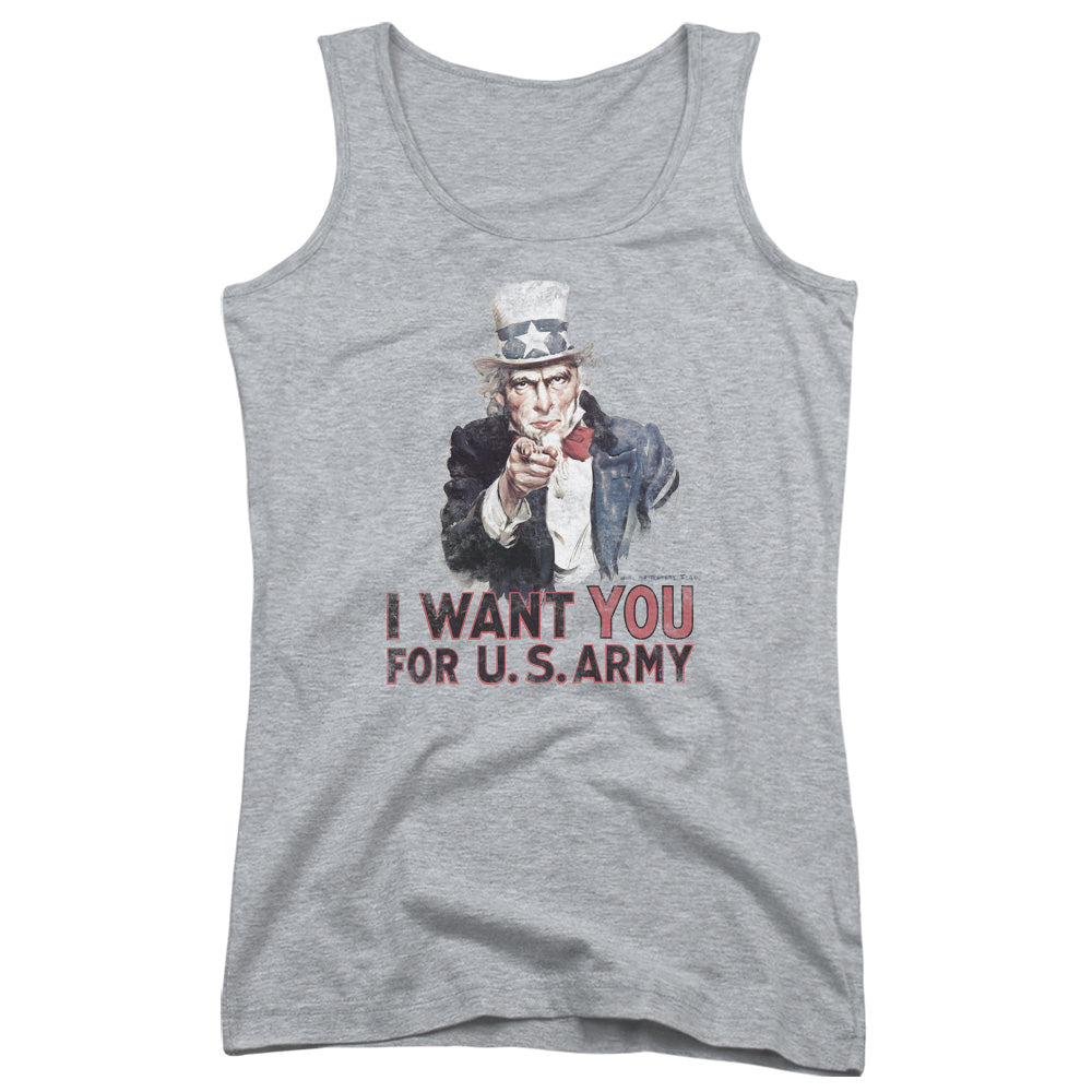 Army I Want You Womens Tank Top Shirt Athletic Heather Hoodie, Sweatshirt | CiraTrend.com