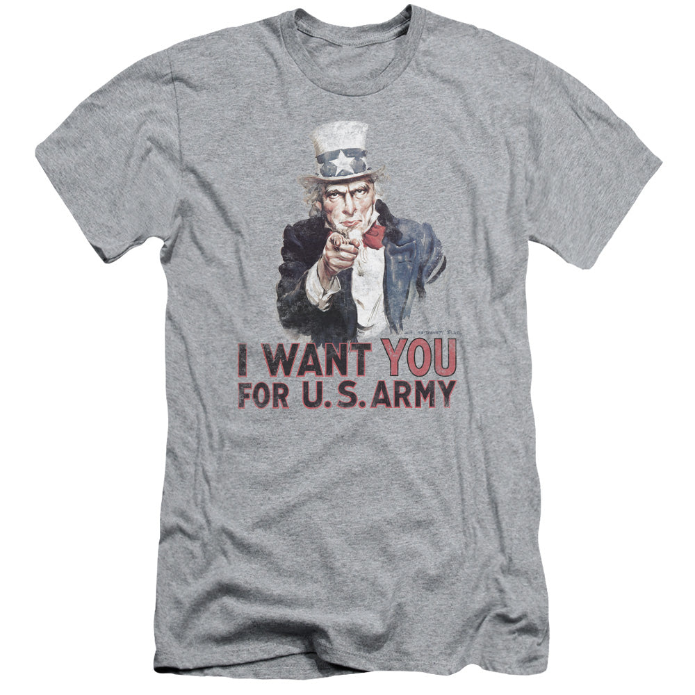 Army I Want You Slim Fit Mens T Shirt Athletic Heather Hoodie, Sweatshirt | CiraTrend.com