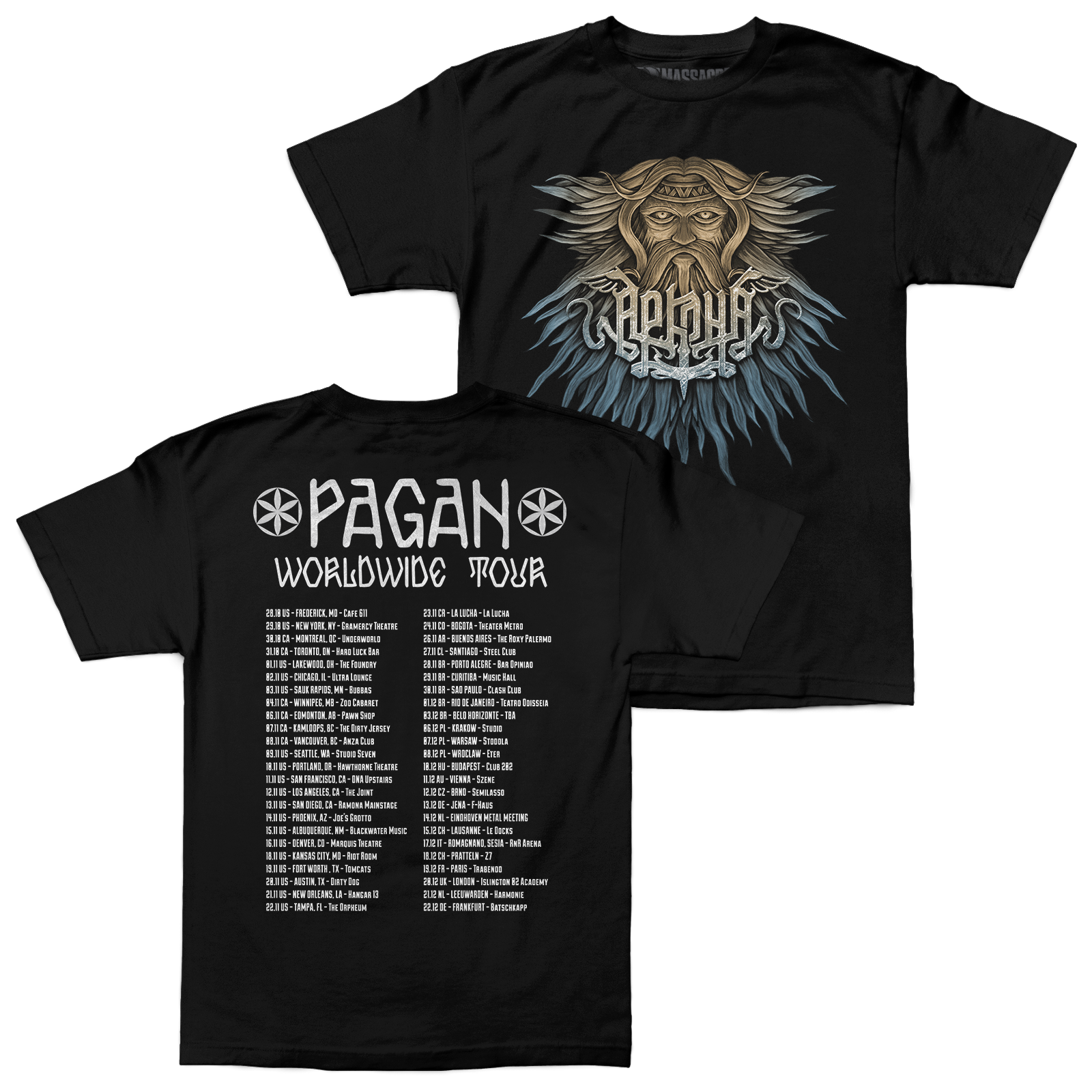 Arkona "Worldwide Tour" Shirt Hoodie, Sweatshirt | CiraTrend.com