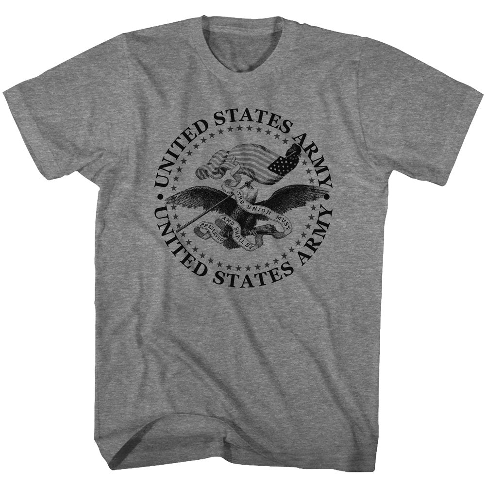 Army Mens S/S T-Shirt - Preserved - Heather Graphite Heather Hoodie, Sweatshirt | CiraTrend.com