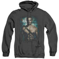 Arrow Shirtless Mens Heather Hoodie Black T-Shirts, Sweatshirt | CiraTrend.com (Image 1)