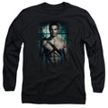 Arrow Shirtless Mens Long Sleeve Shirt Black Hoodie, Sweatshirt | CiraTrend.com (Image 1)